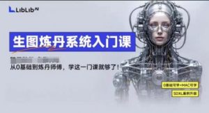 LibLibAI哩布哩布生图炼丹系统入门课,从生图到炼丹,只学这一门就够了-网创项目