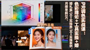 PR调色实战课:色彩理论+工具实操+婚礼医美/30+实操案例,月接单超2万-网创项目