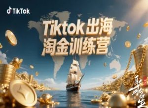 Tiktok出海淘金训练营，跨境电商TK实战变现-网创项目