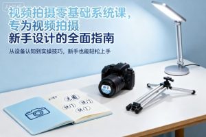 视频拍摄零基础系统课,专为视频拍摄新手设计的全面指南-网创项目