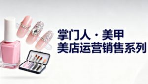 美甲店运营销售系列，助力美甲店老板及从业者提升运营、销售与管理能力-网创项目