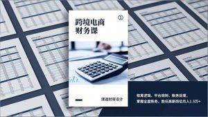 跨境电商财务课,核算逻辑、平台规则、账务处理,掌握全盘账务,胜任高薪岗位月入1.5万+-网创项目