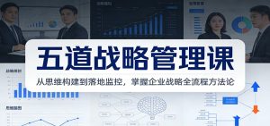 五道战略管理课：从思维构建到落地监控，掌握企业战略全流程方法论-网创项目