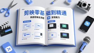 剪映零基础也能快速上手，从入门到精通掌握网感剪辑全流程，掌握能直接变现的剪辑能力-网创项目