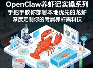OpenClaw养虾记实操系列，手把手教你部署本地优先的龙虾，深度定制你的专属养虾黑科技-网创项目