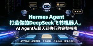 Hermes Agent打造你的DeepSeek飞书机器人,AI Agent从聊天到执行的完整指南-网创项目