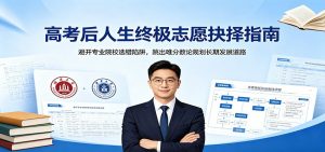 高考后人生终极志愿抉择指南:避开专业院校选错陷阱,跳出唯分数论规划长期发展道路-网创项目