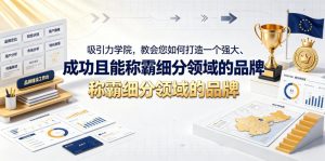 吸引力学院,教会您如何打造一个强大、成功且能称霸细分领域的品牌!【原创双语字幕】-网创项目